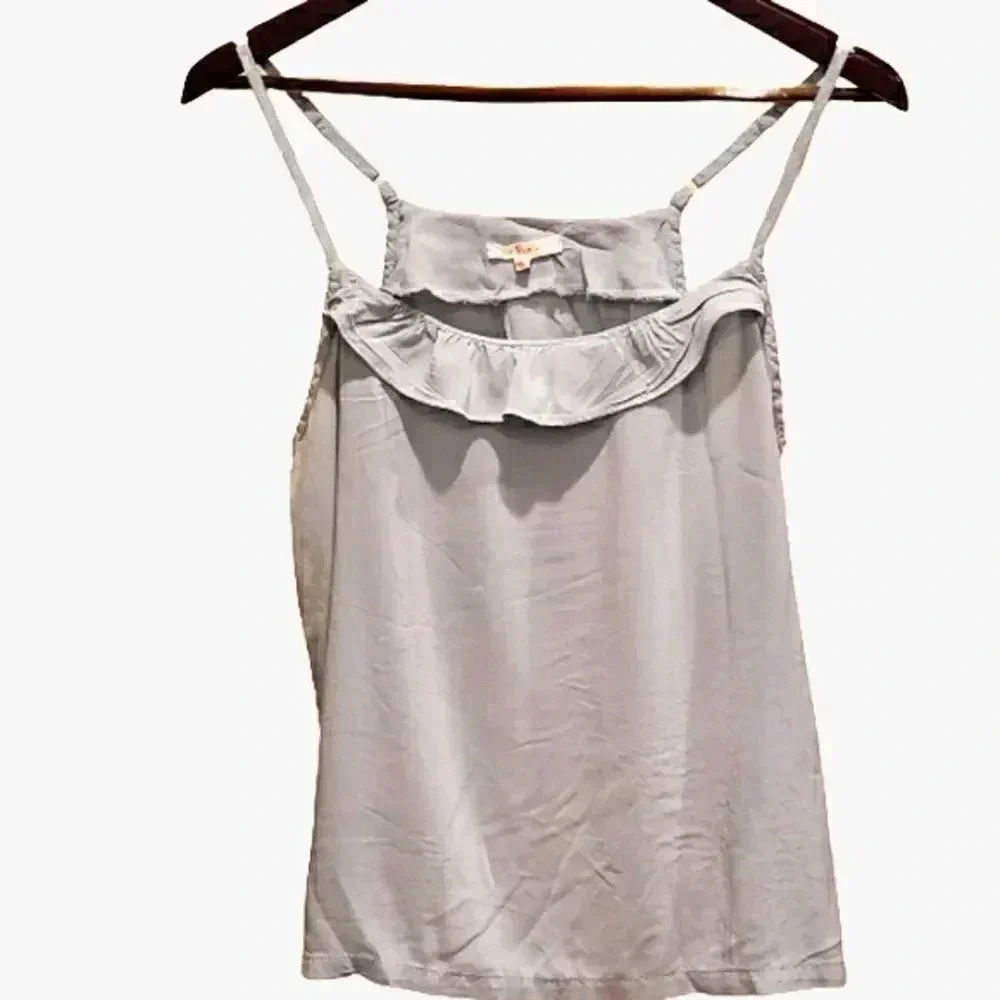 Kiup Light Blue Spaghetti Strap Top Size Medium